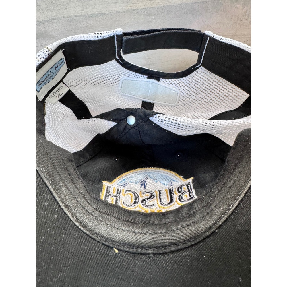 Busch Beer Stewart-Haas Racing NASCAR Hat Kevin Harvick 4 Black Trucker Cap